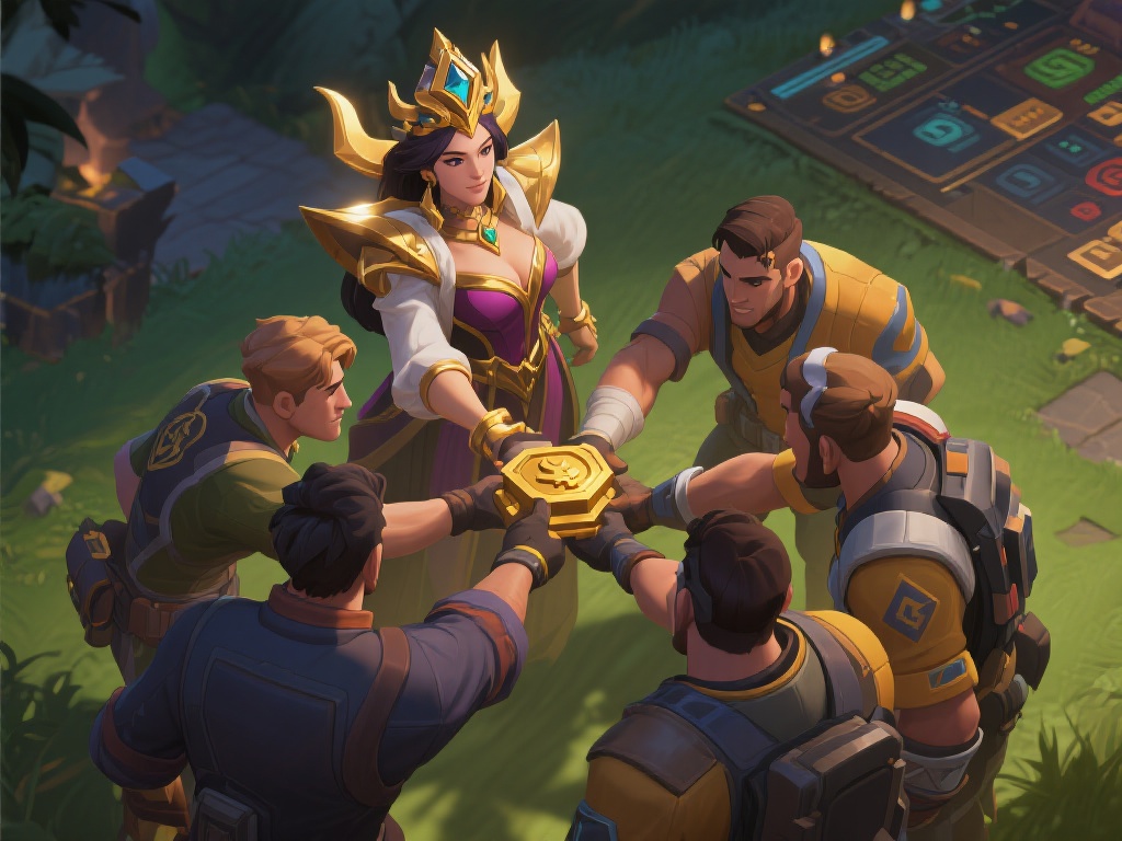 多与队友协作：取胜的必备方式
赏金女王鼓励玩家进