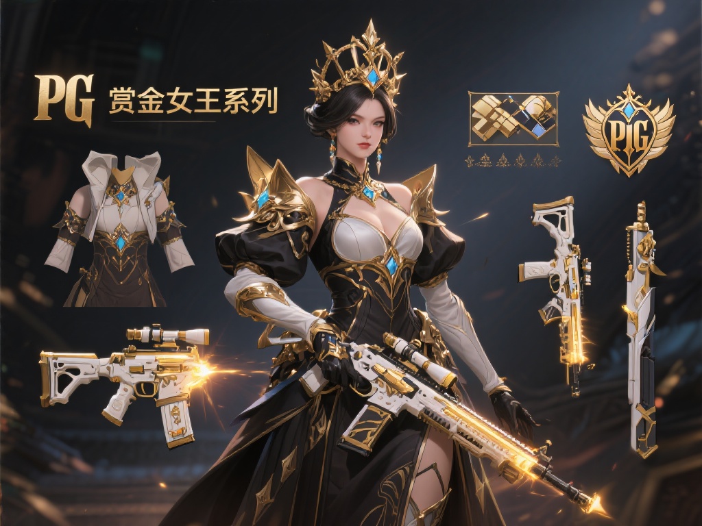 PG赏金女王系列，以其精致的设计和独特的视觉表现力