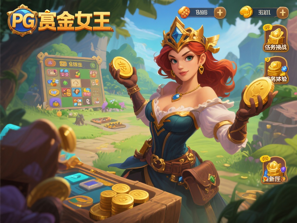 PG赏金女王官网版是一款以探险和赏金为核心的娱乐游