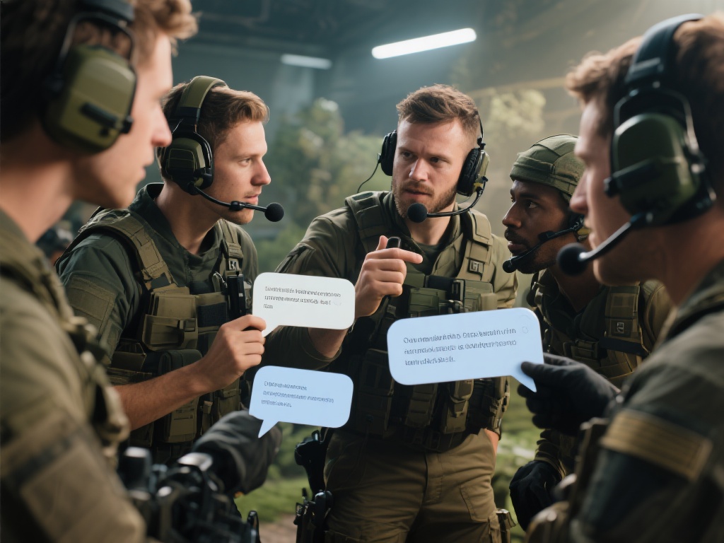 在团队协作的游戏中，与队友良好的沟通是胜利的保证。