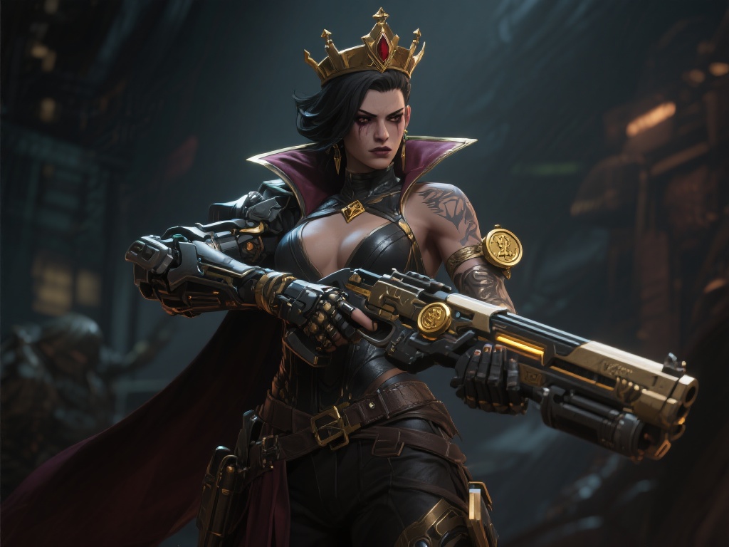 *然而赏金女王的独特之处在于其出色的多维角色塑造：